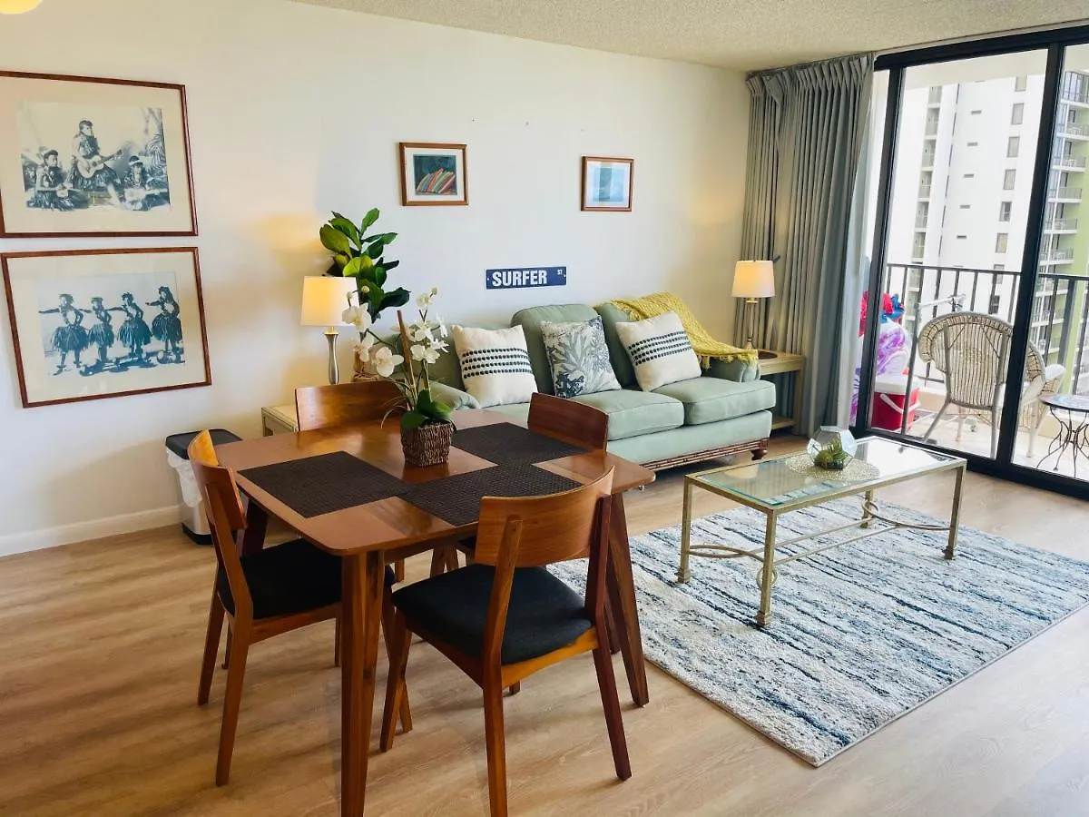 Waikiki Banyan 3411 Ocean View - Free Parking Apartment Honolulu 0*,  United States